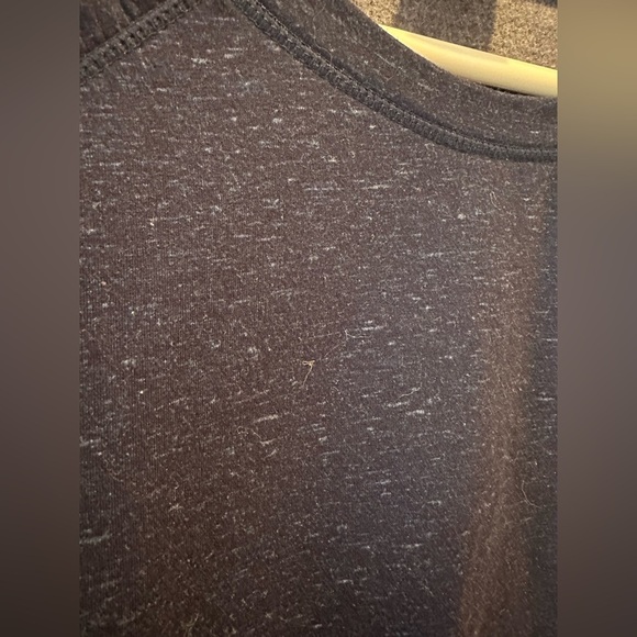 32 Degrees Heat Fleece Top Women Navy Crew Neck Top Stitch Long Sleeve NWOT - Picture 4 of 7